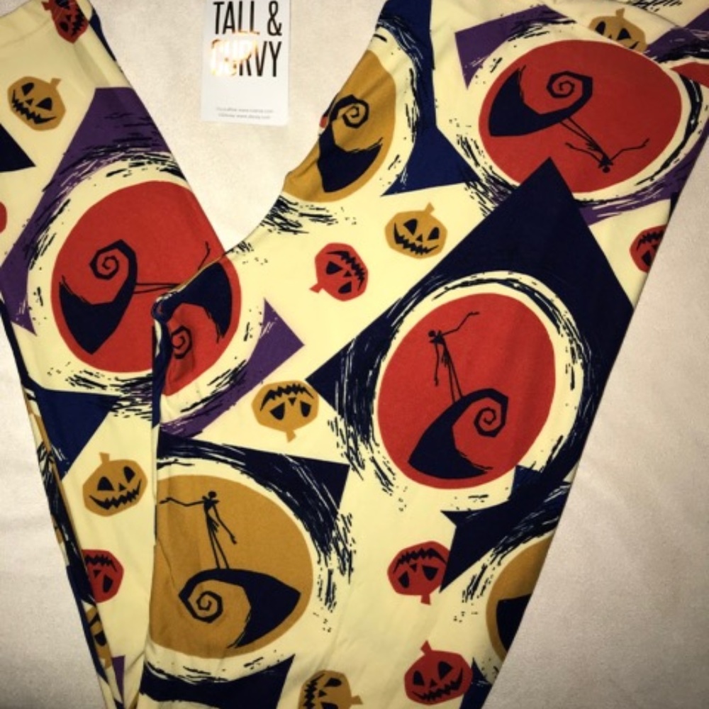 LuLaRoe Jack Nightmare Before Christmas Leggings